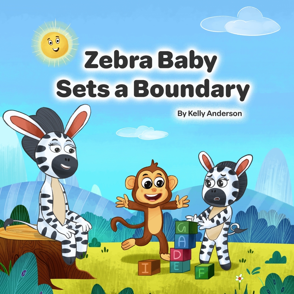 Zebra Baby Sets a Boundary cover