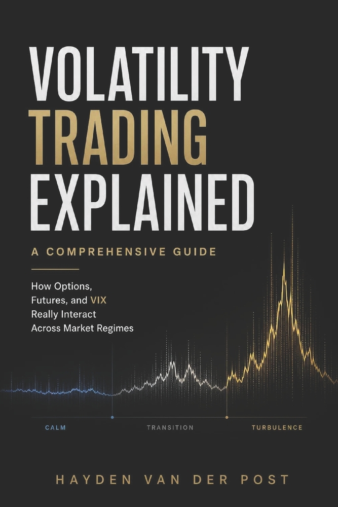 Volatility Trading Explained: A Comprehensive Guide: How Options, Futures, and VIX Really Interact Across Market Regimes cover