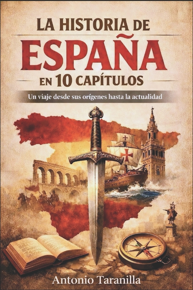 La Historia de España en 10 Capítulos: Un viaje desde sus orígenes hasta la actualidad cover