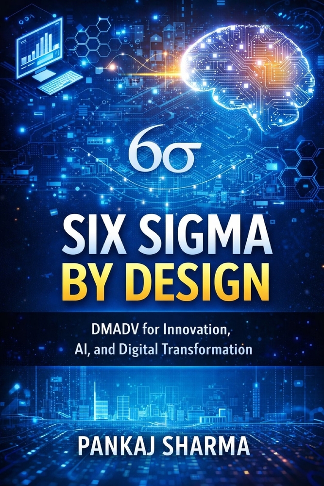 Six Sigma by Design: DMADV for Innovation, AI, and Digital Transformation cover