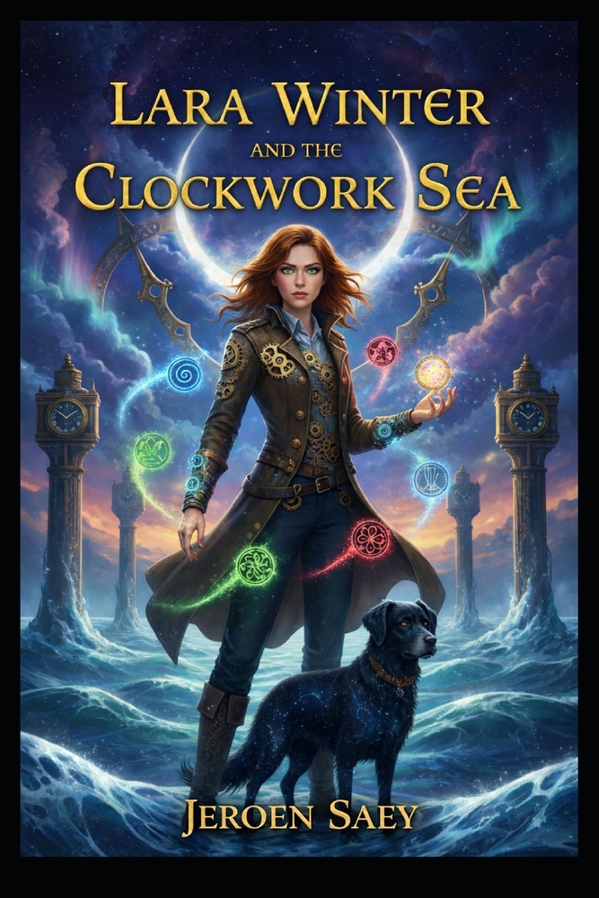 Lara Winter and the Clockwork Sea cover