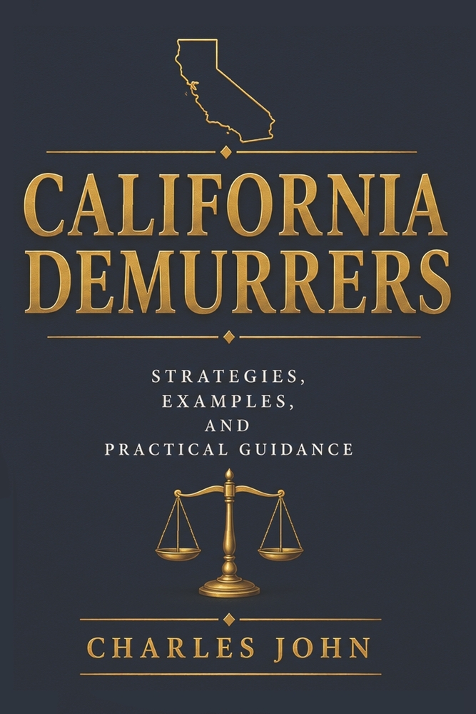 California Demurrers cover