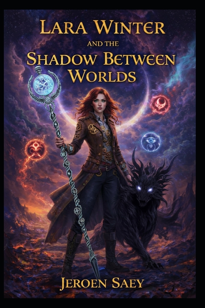 Lara Winter and the Shadow Between Worlds cover