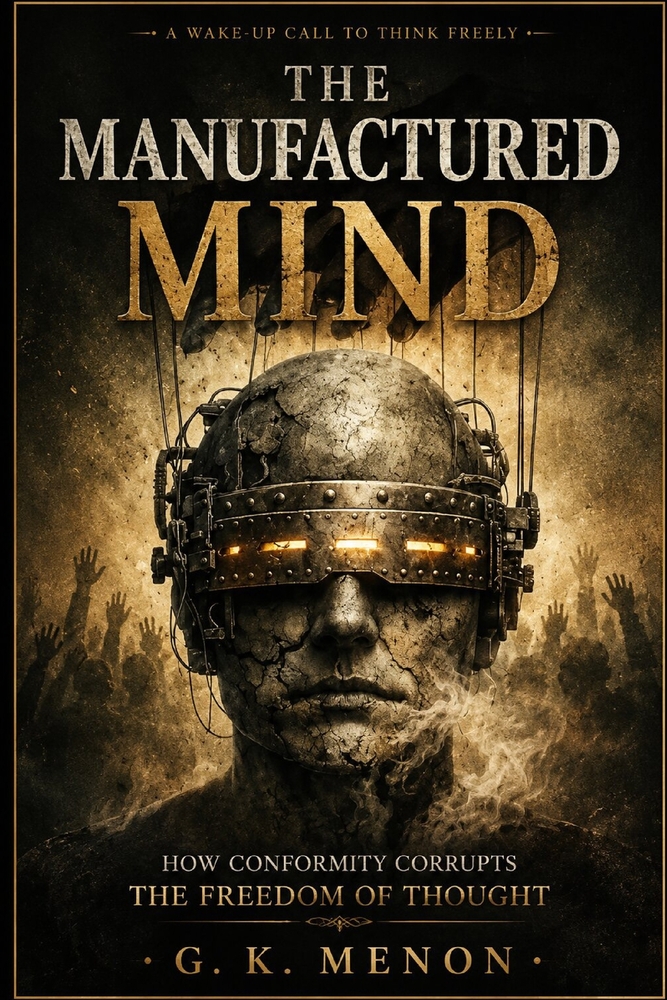 The Manufactured Mind: How Modern Narratives Rewire Thought, Silence Dissent, and Redefine Truth cover