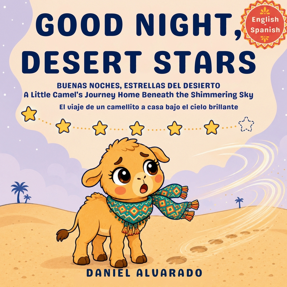 Good Night, Desert Stars: A Little Camel's Journey Home Beneath the Shimmering Sky cover