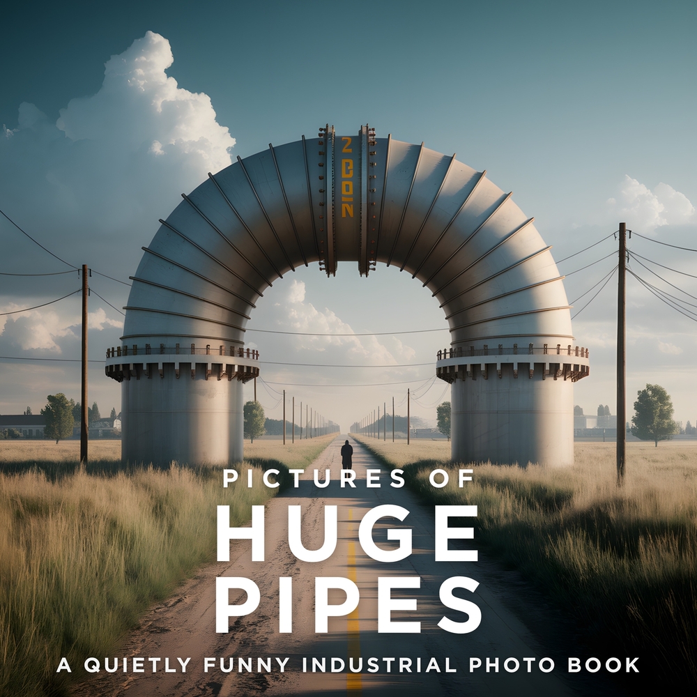 Pictures of Huge Pipes: A Funny Photo Gift Book cover