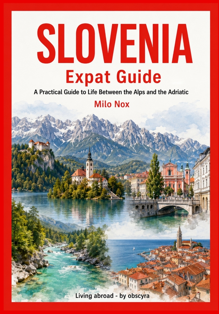 SLOVENIA Expat Guide: A Practical Guide to Life Between the Alps and the Adriatic cover