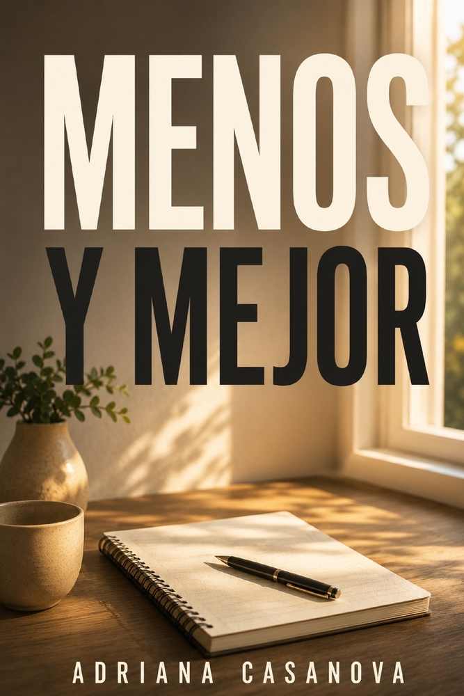 Menos y mejor: Cómo hacer menos sin perder lo esencial cover