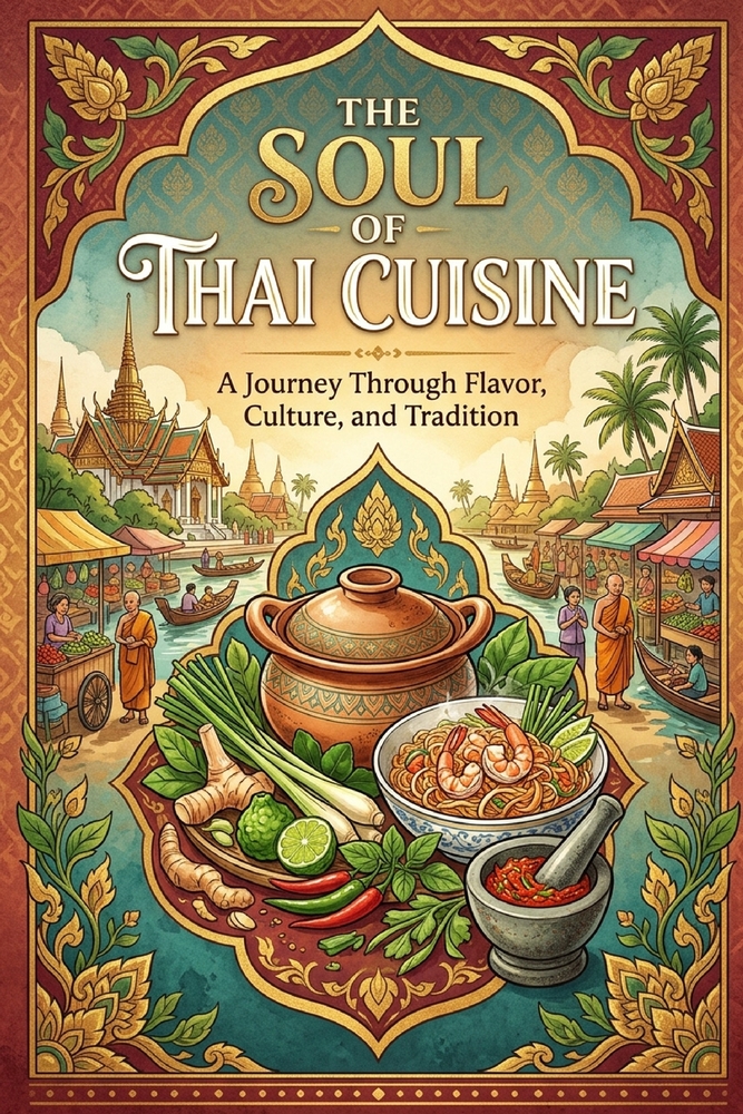The Soul of Thai Cuisine: A Journey Through Flavor, Culture, and Tradition cover