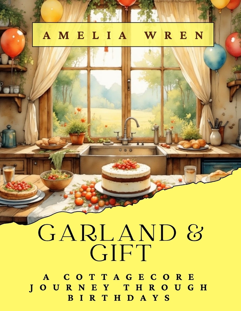 Garland & Gift: A Cottagecore Journey Through Birthdays cover