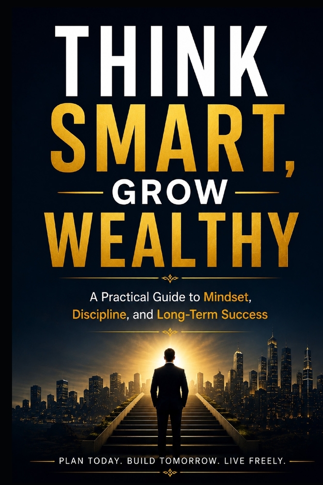 Think Smart, Grow Wealthy: A Practical Guide to Mindset, Discipline, and Long-Term Success cover