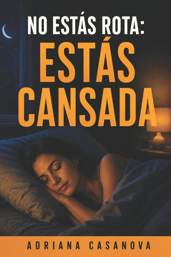 No estás rota: estás cansada: El impacto invisible del sueño en tu vida diaria cover