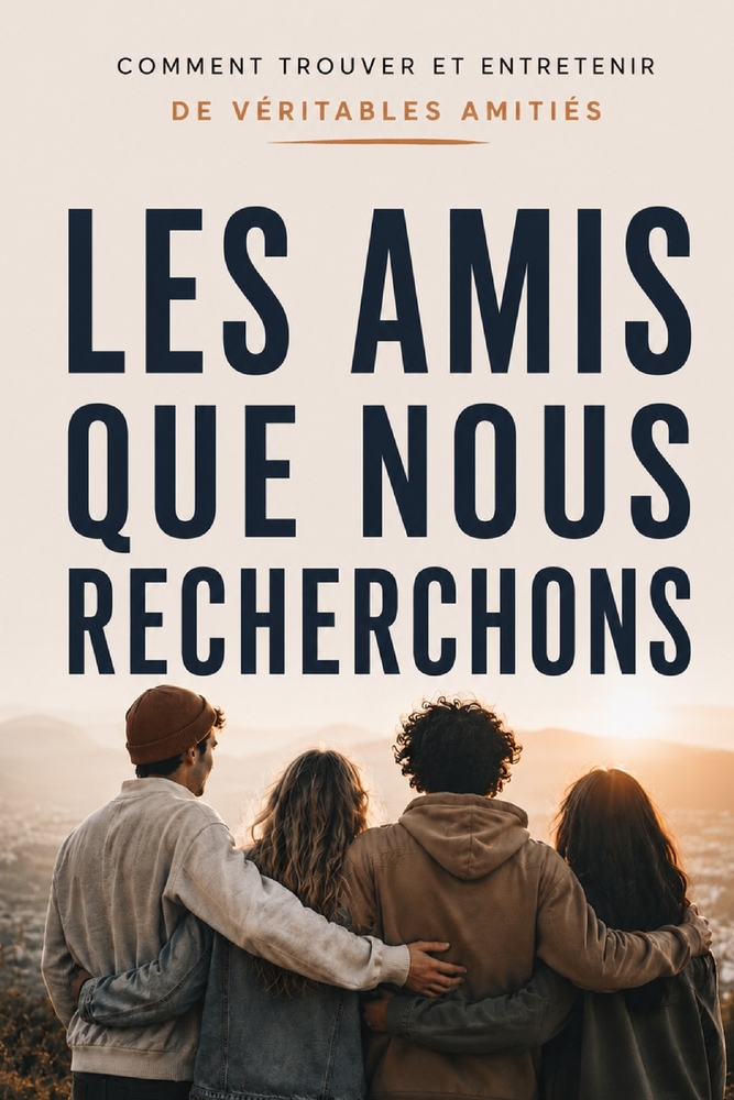 Les amis que nous recherchons: comment trouver et entretenir de véritables amitiés cover