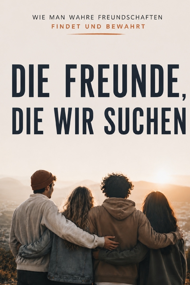Die Freunde, die wir suchen: Wie man echte Freundschaften findet und bewahrt cover