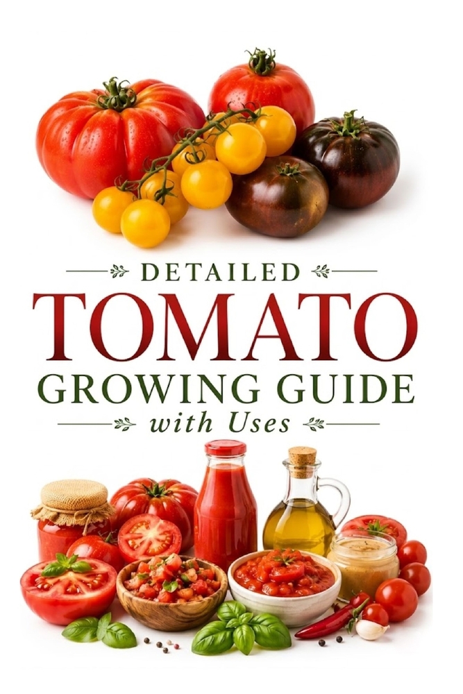 Detailed Tomato Growing Guide with Uses cover