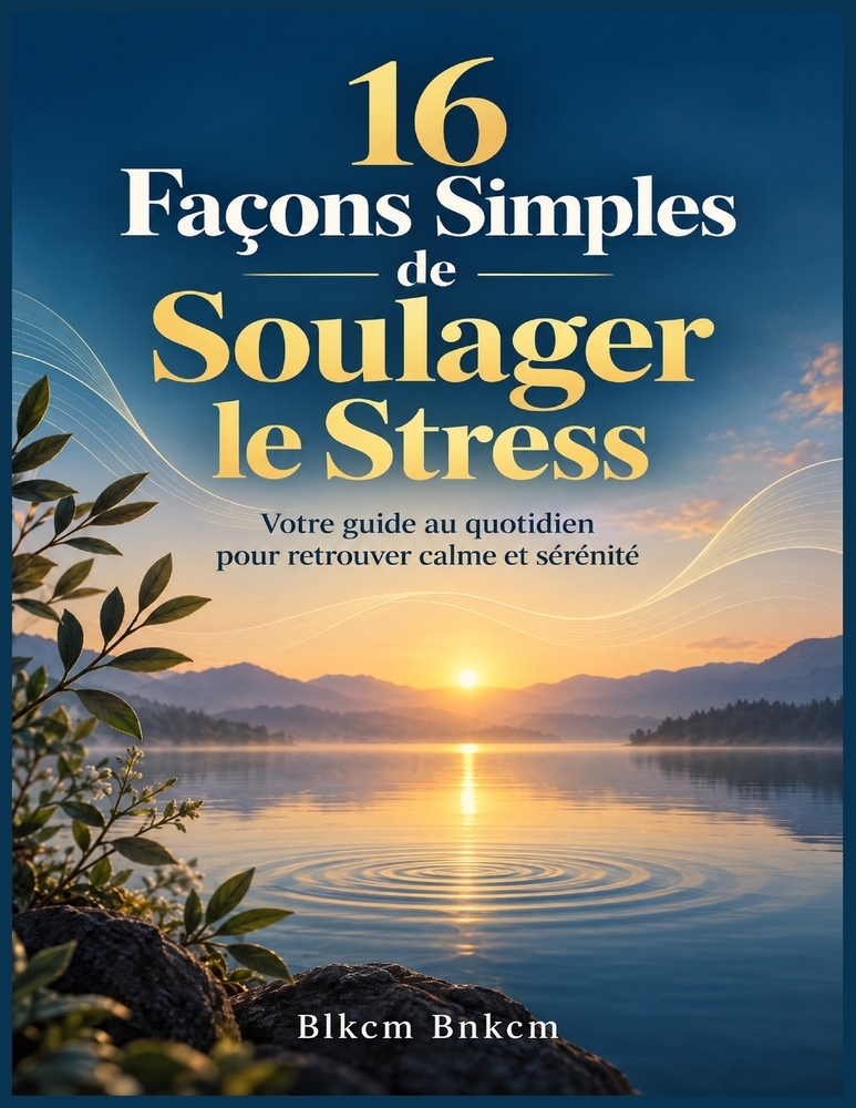 16 Façons Simples de Soulager le Stress: Votre guide au quotidien pour retrouver calme et sérénité cover