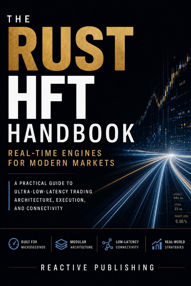 The Rust HFT Handbook: Real-Time Engines for Modern Markets: A Practical Guide to Ultra-Low-Latency Trading Architecture, Execution, and Connectivity cover