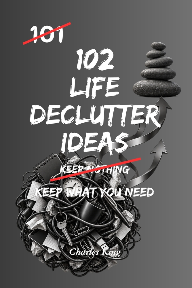102 Life Decluttering Ideas: No Mess. No Overwhelm. Just Simple Ways to Clear Your Life cover