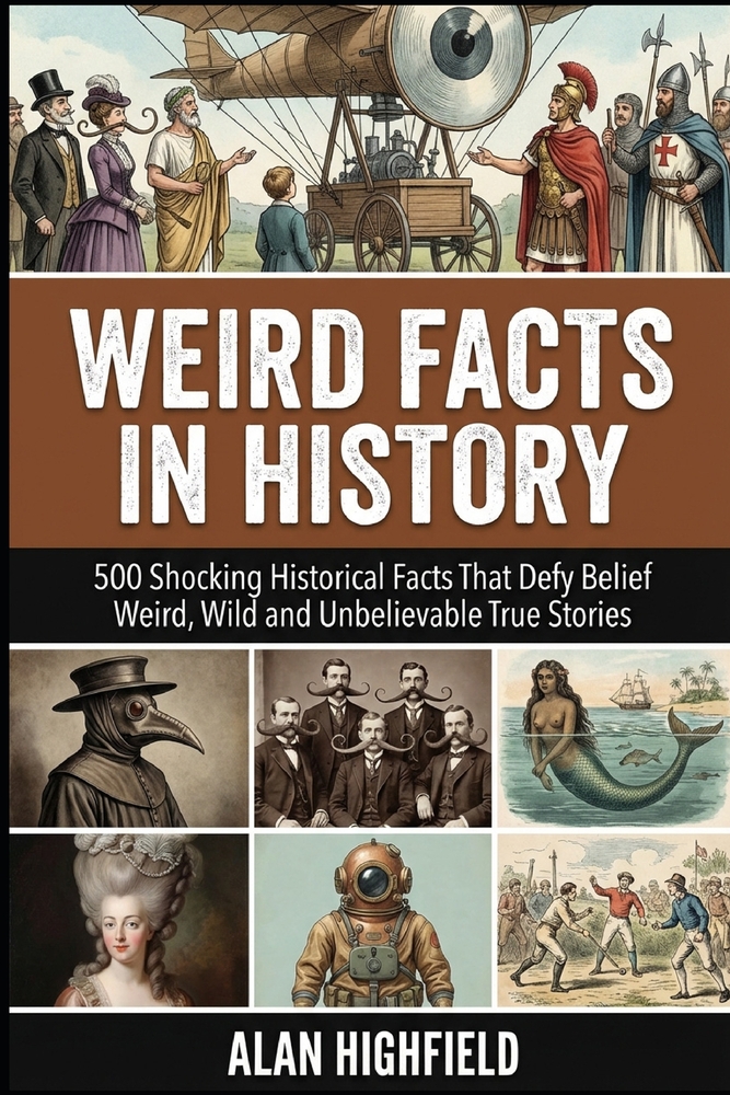 Weird Facts In History: 500 Shocking Historical Facts That Defy Belief Weird, Wild, and Unbelievable True Stories cover