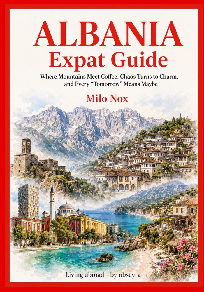 ALBANIA Expat Guide: Where Mountains Meet Coffee, Chaos Turns to Charm, and Every "Tomorrow" Means Maybe cover