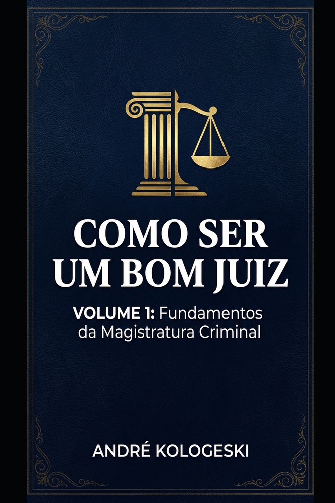 Como Ser Um Bom Juiz: Volume 1: Fundamentos Da Magistratura Criminal cover