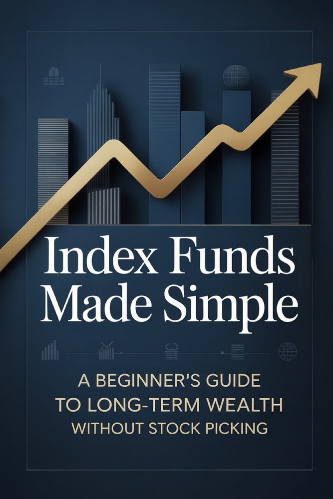 Index Funds Made Simple: A Beginner's Guide to Long-Term Wealth Without Stock Picking cover