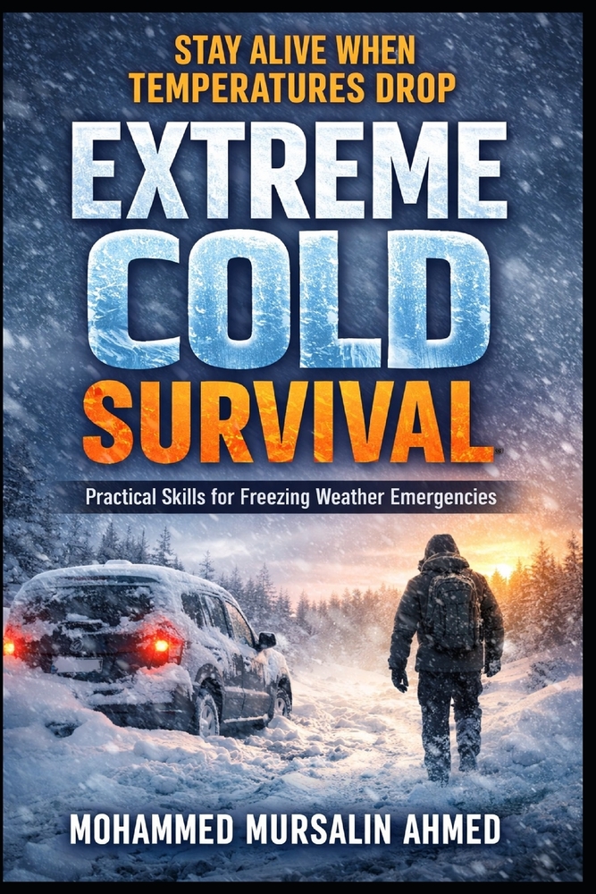 Extreme Cold Survival: Stay Alive When Temperatures Drop: A Practical Guide for Beginners, Travelers, and Families cover