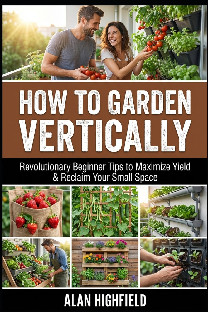 How to Garden Vertically: Revolutionary Beginner Tips to Maximize Yield & Reclaim Your Small Space cover