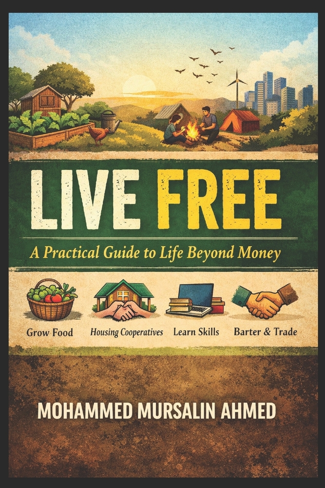 Live Free: A Practical Guide to Life Beyond Money: How to Secure Food, Shelter, and Education Through Skills, Community, and Simplicity cover
