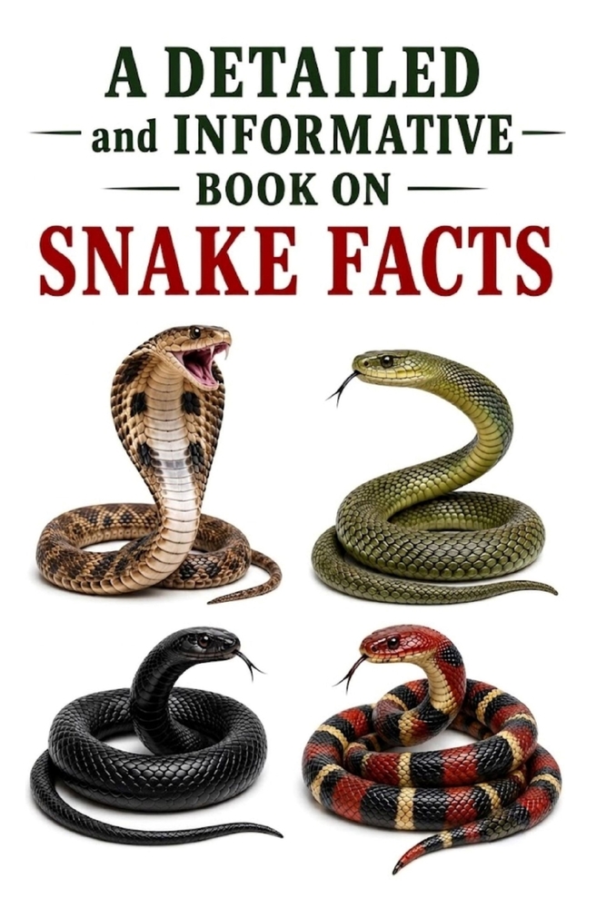 A Detailed and Informative Book on Snake Facts cover