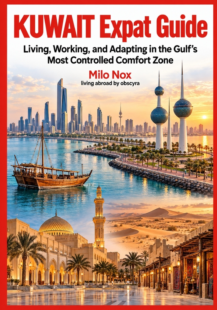 KUWAIT Expat Guide: Living, Working, and Adapting in the Gulf's Most Controlled Comfort Zone cover