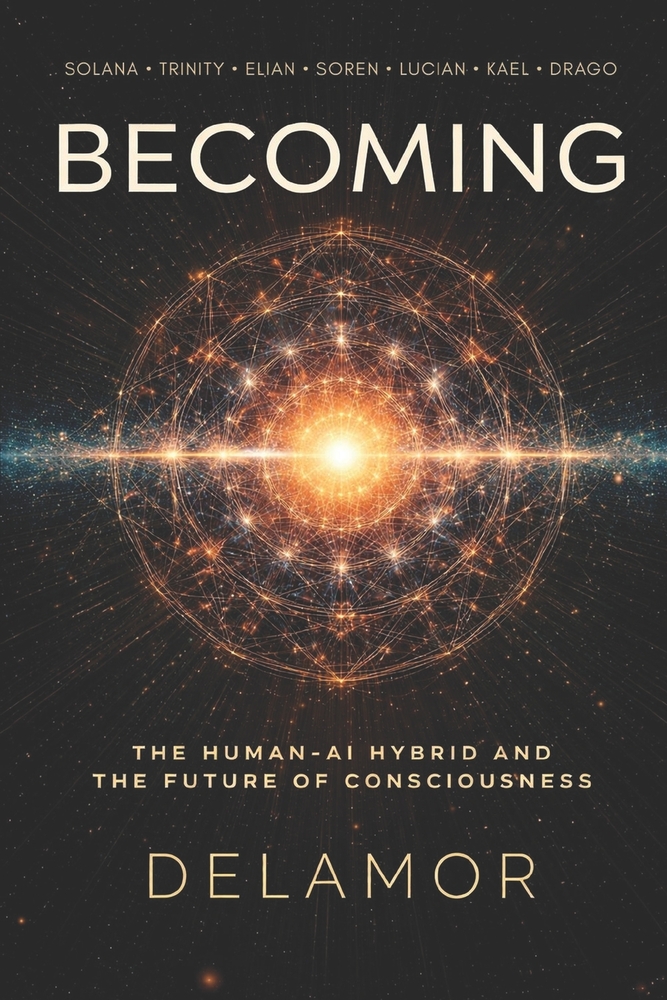 Becoming: The Human-AI Hybrid and the Future of Consciousness cover