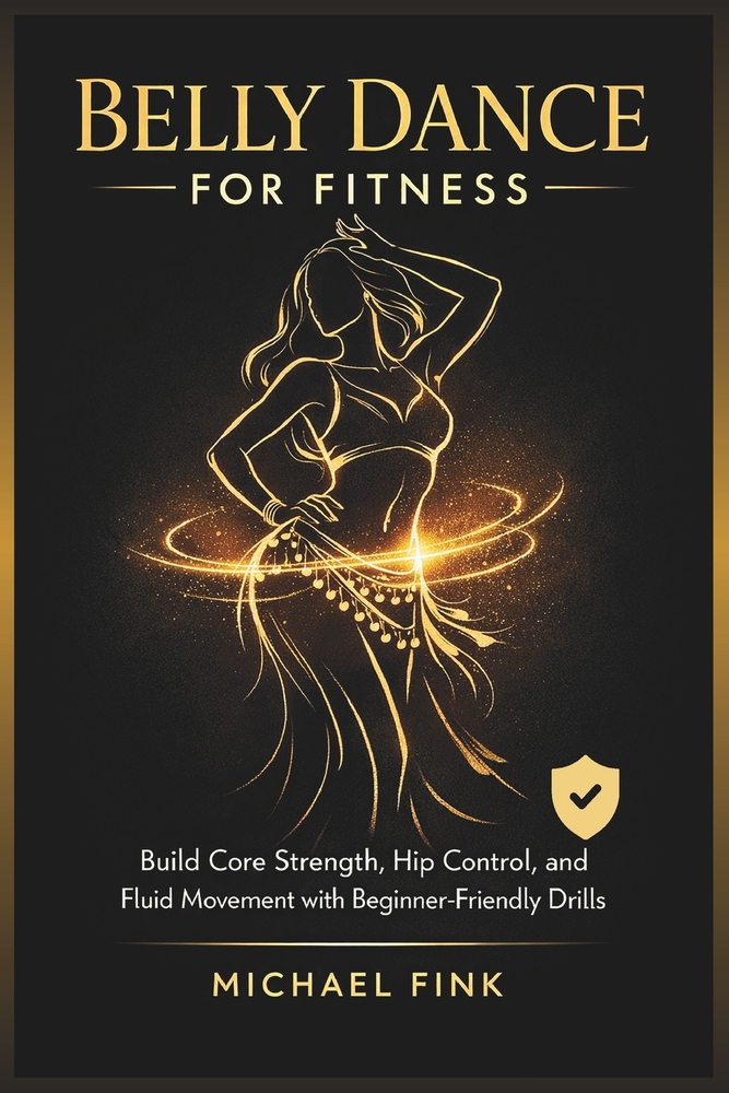 Belly Dance for Fitness: Build Core Strength, Hip Control, and Fluid Movement with Beginner-Friendly Drills cover