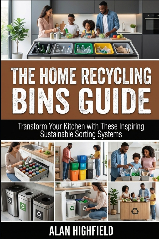 The Home Recycling Bins Guide: Transform Your Kitchen with These Inspiring Sustainable Sorting Systems Make Green Living Simple, Stylish and Second Na cover