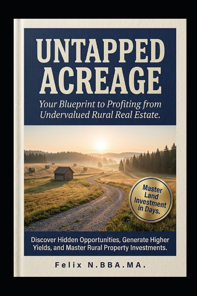 Untapped Acreage: Your Blueprint to Profiting from Undervalued Rural Real Estate: Discover Hidden Opportunities, Generate Higher Yields, and Master Ru cover
