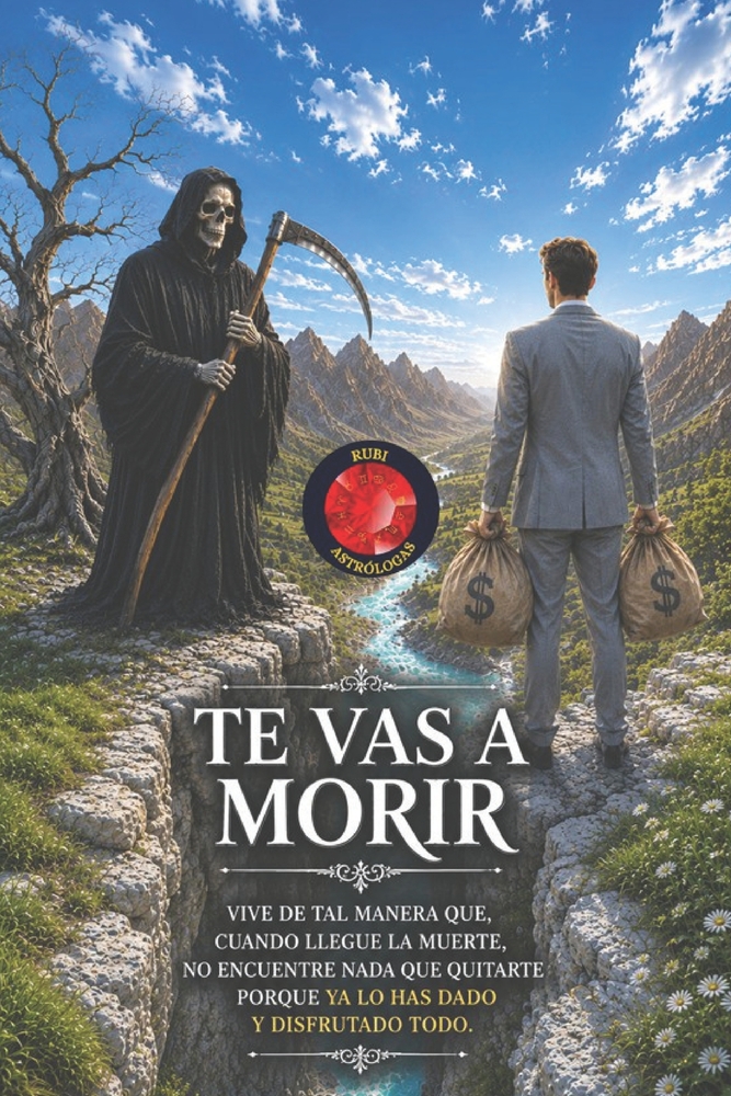 Te vas a Morir: Vive de tal manera que, cuando llegue la muerte, no encuentre nada que quitarte porque ya lo has dado y disfrutado todo. cover