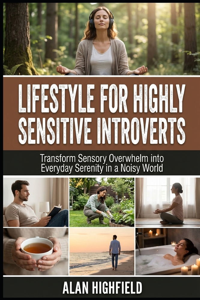 Lifestyle for Highly Sensitive Introverts: Transform Sensory Overwhelm into Everyday Serenity in a Noisy World Energy Protection Strategies for HSPs M cover