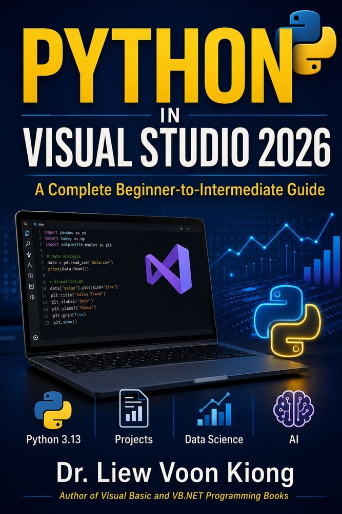 Python in Visual Studio 2026: A Complete Beginner-to-Intermediate Guide cover