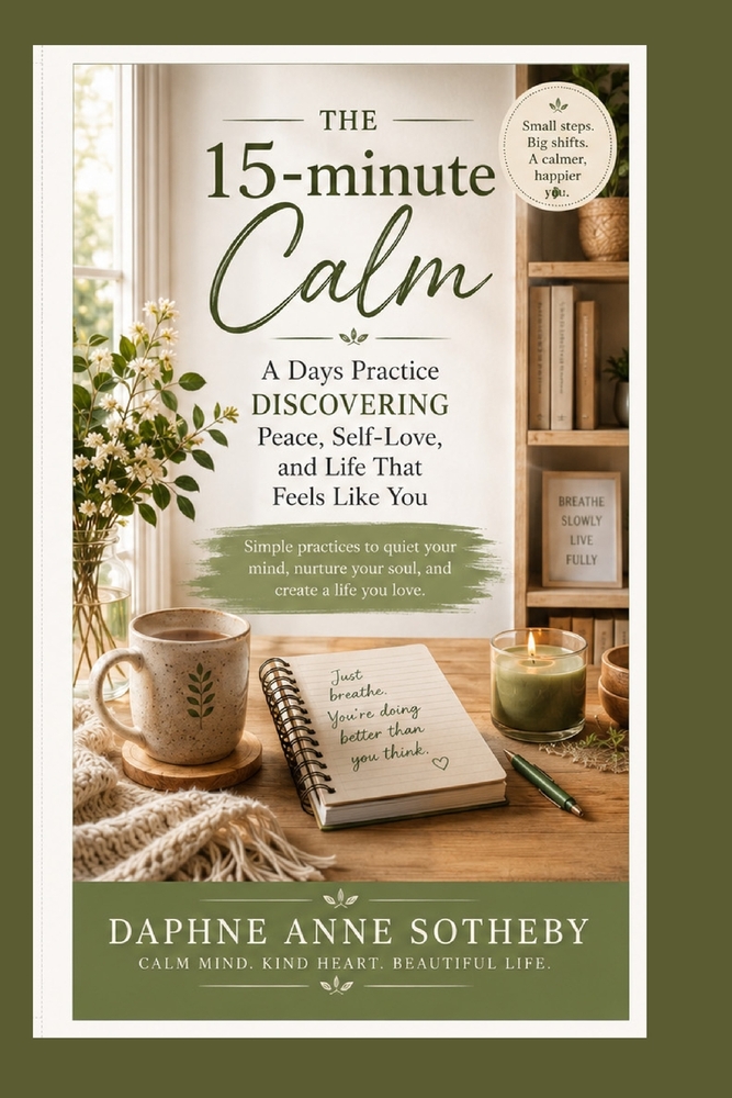 The 15-minute Calm: A Daily Habit to Declutter Your Home, Mind, and Life: This transformation isn't magic-it's micro-habit science cover