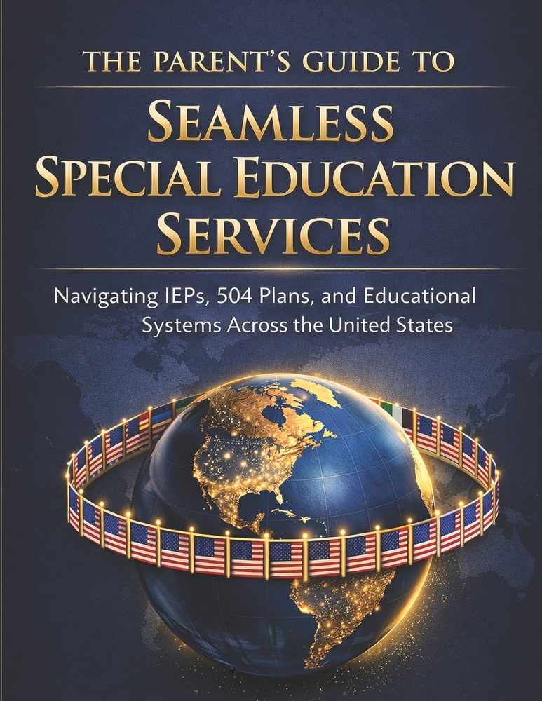 The Parents Guide to Seamless Special Education Services: Navigating IEP's, 504 Plans, and Educational Systems Across the United States cover