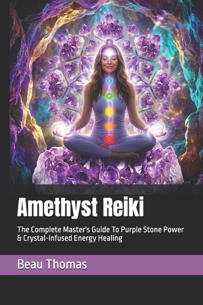 Amethyst Reiki: The Complete Master's Guide To Purple Stone Power & Crystal-Infused Energy Healing cover