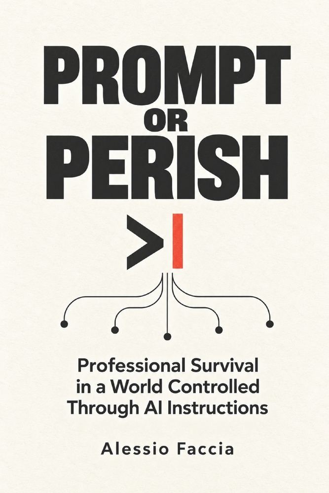 Prompt or Perish: Professional Survival in a World Controlled Through AI Instructions cover