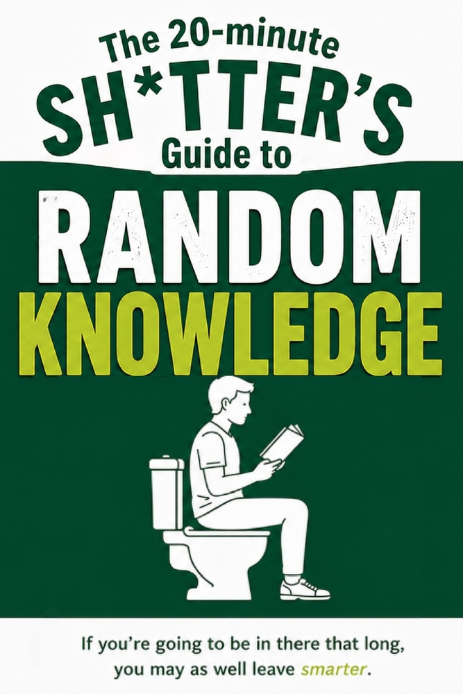 The Bathroom Fact Book for Men: If you're going to be in there that long, you may as well leave smarter. cover