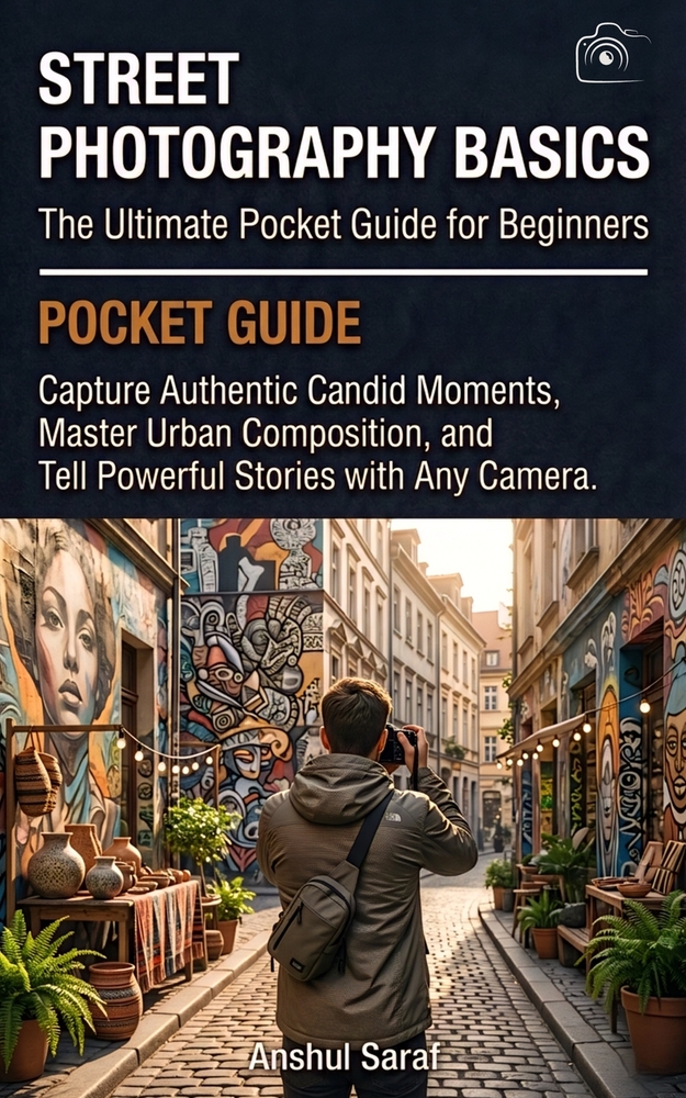 Street Photography Basics: The Ultimate Pocket Guide for Beginners: Capture Authentic Candid Moments, Master Urban Composition, and Tell Powerful Stor cover
