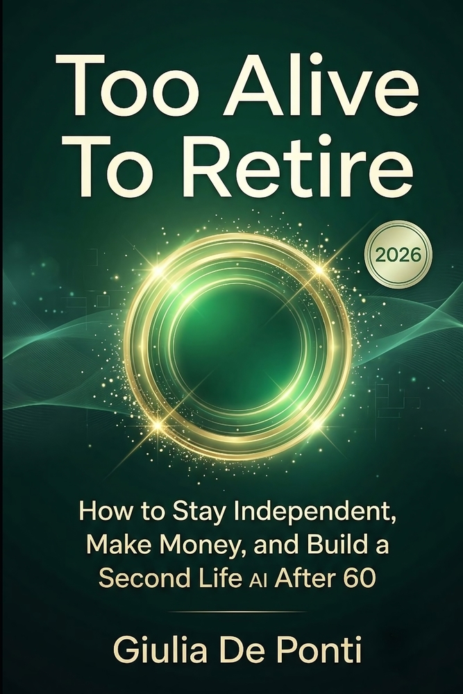 Too Alive To Retire: How to Stay Independent, Make Money, and Build a Second Life with AI After 60 cover
