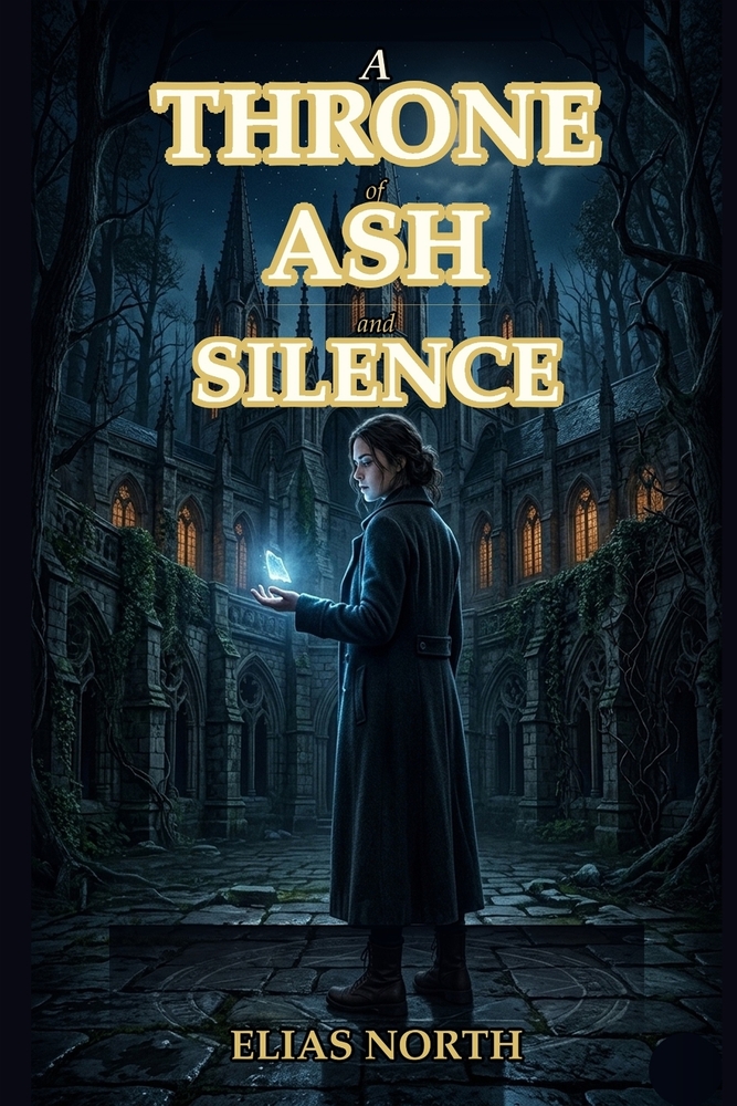A Throne of Ash and Silence: The Veilborn Chronicles, Book One cover