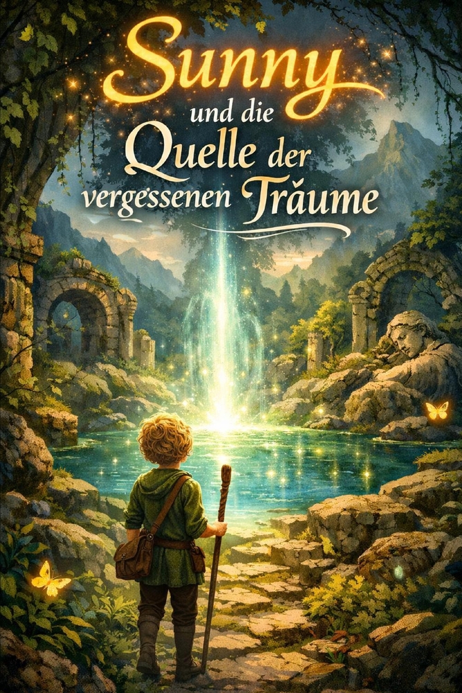 Sunny und die Quelle der vergessenen Träume: Eine herzerwärmende Geschichte für kleine und große Abenteurer cover