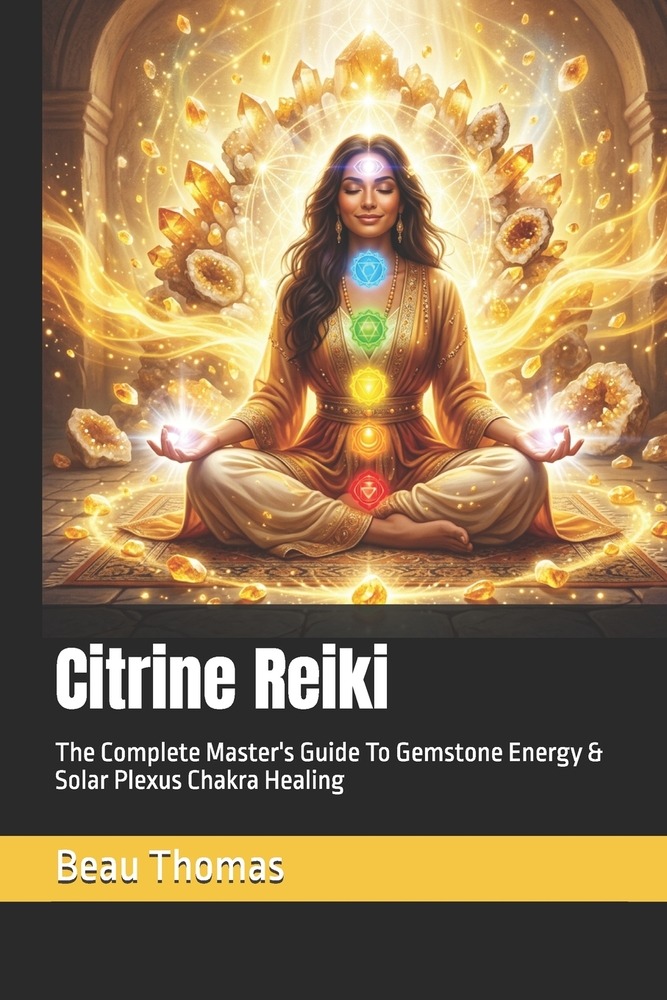Citrine Reiki: The Complete Master's Guide To Gemstone Energy & Solar Plexus Chakra Healing cover