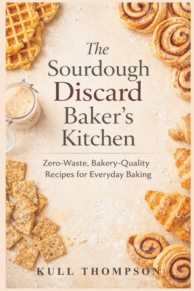 The Sourdough Discard Baker's Kitchen: Zero-Waste, Bakery-Quality Recipes for Everyday Baking cover