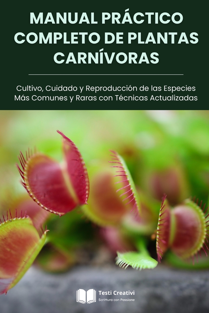Manual Práctico Completo de Plantas Carnívoras: Cultivo, Cuidado y Reproducción de las Especies Más Comunes y Raras con Técnicas Actualizadas cover